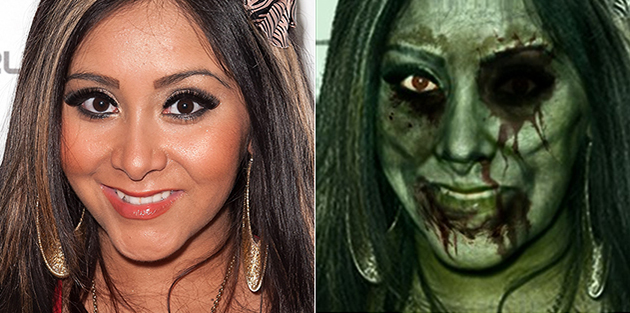 snooki zombie