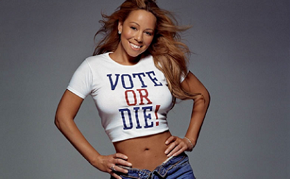 Image result for vote or die mariah